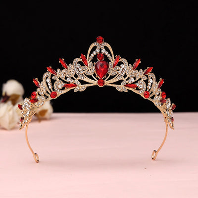 Baroque Vintage Black Luxury Crown Bridal Tiara Wedding Dress Wedding 18th Birthday Female Crown  New