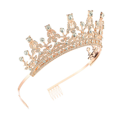 Crown Bridal Headdress Wedding Headband Studio Birthday Party Accessories Crown Big Crown