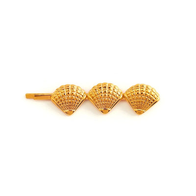 Women's Simple Style Classic Style Scallop Starfish 304 Stainless Steel Plating Hair Clip