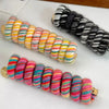 Wool telephone line head rope hair braiding artifact  new rubber band Japanese straight hair band dopamine hair accessories