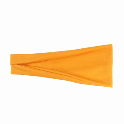 basic simple style solid color cloth printing hair band