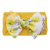 casual plaid bow knot cloth hair band