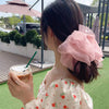 fashion bow shaped headdress women's floating oversized barrettes hairpin