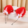 Cute Plush Cat Ear Hairband Autumn and Winter New Cat Rabbit Ear Fox Beast Ear Sexy Anchor Bell Headwear