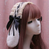 Stall  Lolita hair band Japanese cute girl headdress Lolita hair accessories cosplay maid lace hair band