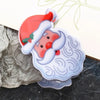 Christmas Cute Women's Christmas Hat Christmas Tree Santa Claus Plastic Hair Clip