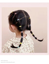 Children's rubber band does not hurt the hair elastic good hair rope color girls hair ring cute baby hair rope girl headdress