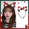 Christmas Cute Sweet Women's Antlers Imitation Antlers Flocking Hair Band