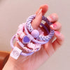 Women's Sweet Color Block Cloth Braid Hair Tie