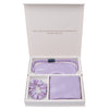 Butterfly embroidered silk gift three-piece set 100%  silk silk eye mask hair band pillowcase gift box travel set