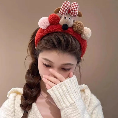 Cute Women's Animal Plush Hair Band