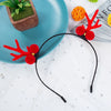 Christmas Cute Sweet Women's Antlers Imitation Antlers Flocking Hair Band