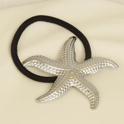 Women's Simple Style Starfish 304 Stainless Steel Plating Hair Tie