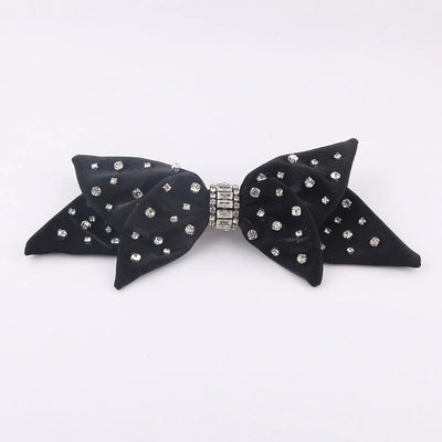 jewelry retro full diamond bow hairpin