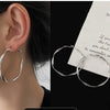 1 Pair Basic Simple Style Classic Style Geometric Round Plating Copper Earrings