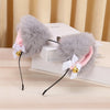 Cute Plush Cat Ear Hairband Autumn and Winter New Cat Rabbit Ear Fox Beast Ear Sexy Anchor Bell Headwear