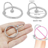 1 Piece Belly Rings Exaggerated Round 316 Stainless Steel  Grommet Eyelet Labium hoop