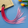 Children's colorful braid ponytail dirty braid accessories hair ring wig headdress children's wig ponytail twist braid