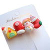 Christmas Fashion Girl'S Christmas Tree Arylic Hair Clip