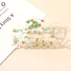 qiyue korean style summer fresh texture plastic hairpin fruit head clip cute girl heart back head hair claw headdress