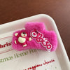 Autumn and Winter Plush Grab Clip Large  Shark Clip Back Head Hair Grab Hairpin Clip Women's Headwear Hair Clip