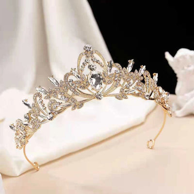 Baroque Vintage Black Luxury Crown Bridal Tiara Wedding Dress Wedding 18th Birthday Female Crown  New