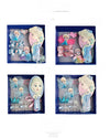 Children's hair accessories bow hairpin Princess Elsa headdress children's hairpin frozen comb suit gift box