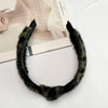 Rock Streetwear Women's Leopard Plush Hair Band