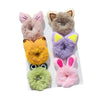 fashion cartoon plush handmade hair tie 1 piece