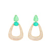 1 Pair Elegant Simple Style U Shape Plating Copper Drop Earrings