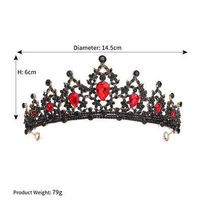 explosion crown classic baroque retro hair accessories luxury diamond bridal wedding accessories photo headdress