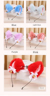 Cute Plush Cat Ear Hairband Autumn and Winter New Cat Rabbit Ear Fox Beast Ear Sexy Anchor Bell Headwear