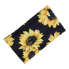 classic style sunflower colorful butterfly cloth hair band