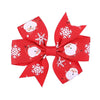 Christmas Fashion Women'S Bow Knot Handmade Hair Clip