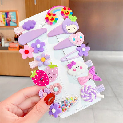 children's headdress cute cartoon hairpin korean jewelry princess headdress