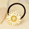 Women's Simple Style Flower 304 Stainless Steel Plating Hair Tie