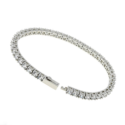 Shiny Geometric 316 Stainless Steel  Zircon Bracelets In Bulk