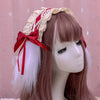 Stall  Lolita hair band Japanese cute girl headdress Lolita hair accessories cosplay maid lace hair band