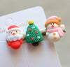 Christmas Fashion Girl'S Christmas Tree Arylic Hair Clip