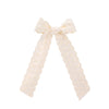 cute sweet flower bow knot cloth lace hair clip