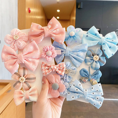 children's cartoon bow hairpin cute female baby princess headdress