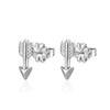 1 Pair Simple Style Geometric 304 Stainless Steel Stainless Steel Earrings