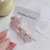 cute kitten pearl rhinestone stitching children's hair clip hairpin