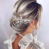 fashion simple bridal wedding headdress crysta hair accessories