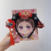 Gege hairband palace style noble flag head hoop Zhen Huan legend empress imperial concubine hairpin performance props headdress hair accessories