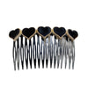 Bangs Hair Comb Broken Hair Arrangement Comb Elegant  Toothed Hairpin Girl's Non-slip Hair Fork Hair Accessories Headdress