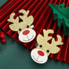 Christmas Cute Sweet Women's Christmas Tree Santa Claus Snowman Alloy Plastic Hair Clip