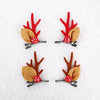 Christmas Cute Women's Christmas Hat Letter Elk Plastic Iron Hair Clip