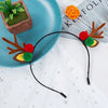 Christmas Cute Sweet Women's Antlers Imitation Antlers Flocking Hair Band