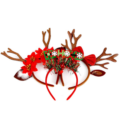 Cartoon Style Antlers Elk Plastic Hair Bands & Headbands